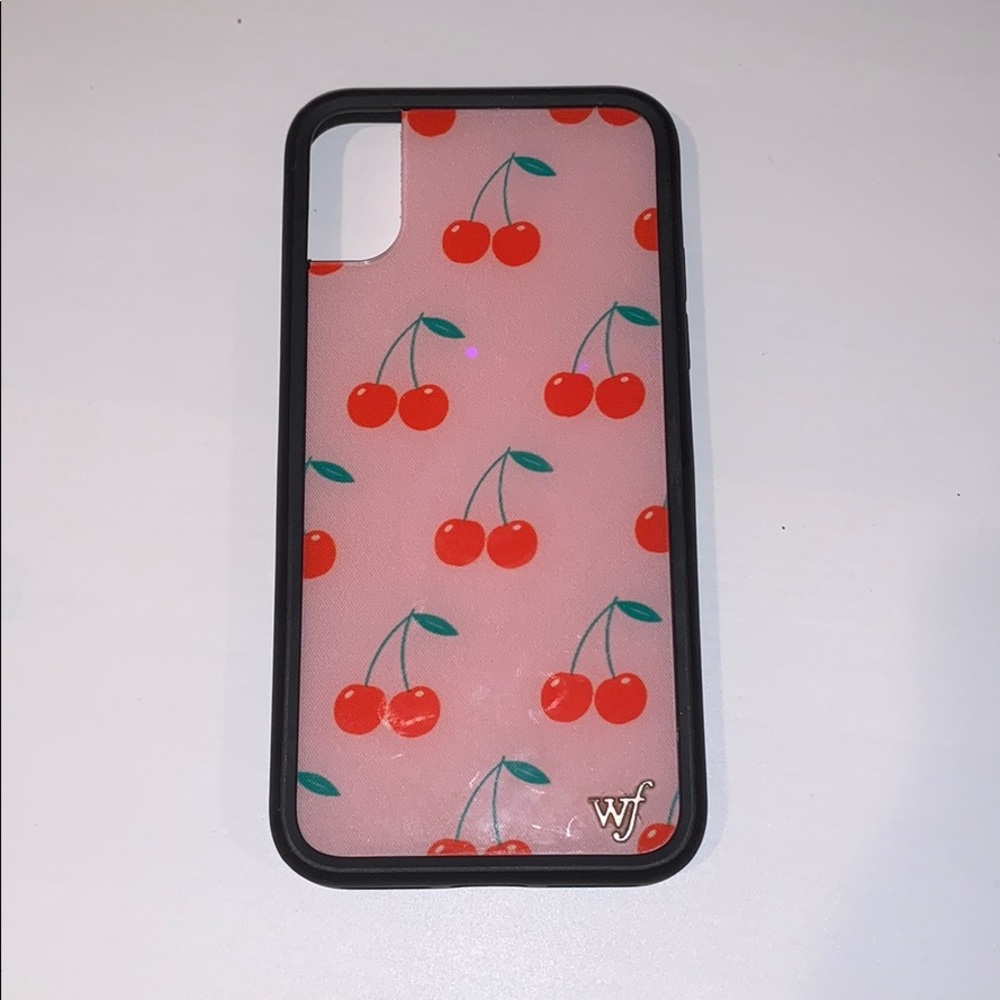 Pink cherry Wildflower case